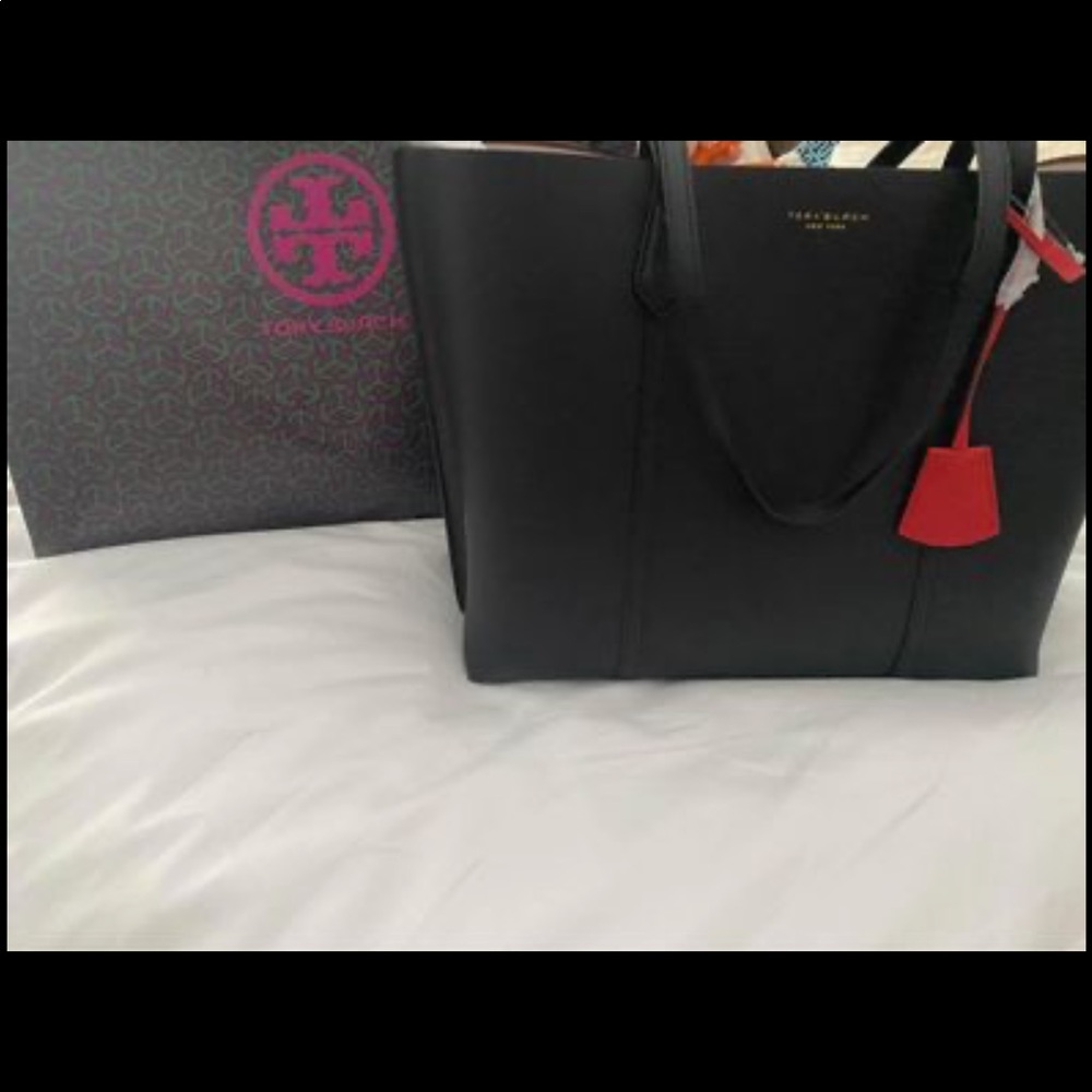 Tory Burch Large Perry Leather Tote